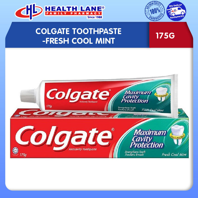 COLGATE TOOTHPASTE -FRESH COOL MINT 175G 